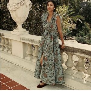 Doen Carnation Maxi Dress Size Small